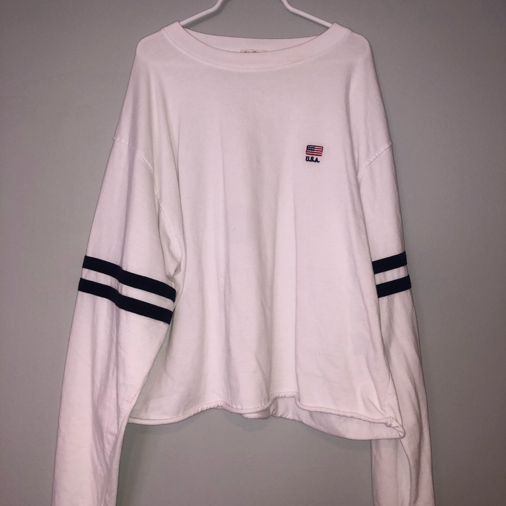 Brandy Melville Long Sleeve U.S.A. Shirt